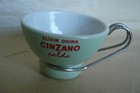 ELIXIR CHINA CINZANO CALDA TAZZINA IN CERAMICA VINTAGE PUBBLICITA