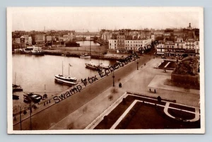 AK Frankreich Le Havre Place Gambetta und Bassins RPPC Luftaufnahme - Bild 1 von 2
