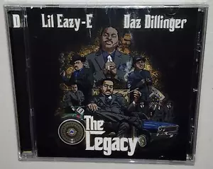 LIL EAZY-E & DAZ DILLINGER THE LEGACY (2023) BRAND NEW SEALED CD RBX KID CAPRI - Picture 1 of 3