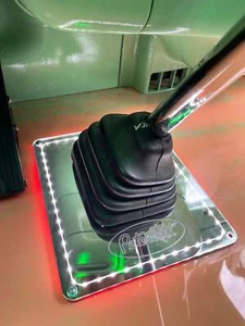 Peterbilt 386, 388, 389, 379 Bota de Cambio Rojo LED Rojo Fondo - Imagen 1 de 6