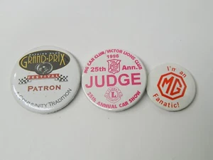 WATKINS GLEN GRAND PRIX Festival/VTG MG Car Club Victor, NY LIONS CLUB Anstecknadel - Bild 1 von 2