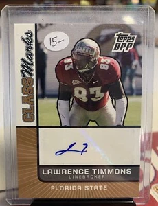 Draft Picks and Prospects Class Marks 2007 Lawrence Timmons radiocontrol automático - Imagen 1 de 2