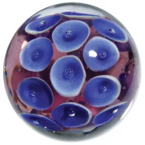 1 x handgefertigter Marmor ""FROGSPAWN"" - 16 MM traditionelles Kinderspiel/Sammlerstück - Bild 1 von 1
