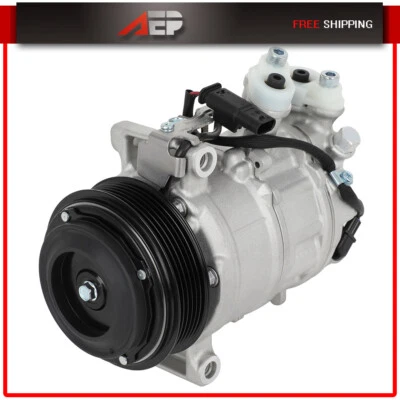 AC A/C Compressor For Mercedes-Benz C300 E300 GLC300 Metris 2.0L 2015-2020 - Image 1 of 4