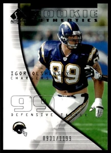 2004 SP Authentic Igor Olshansky Rookie 0931/1199 San Diego Chargers #136 R20 - Picture 1 of 2