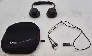 Plantronics Voyager Bluetooth Headset B825 W/ BT600C Dongle + Charging Cord - Picture 1 of 4
