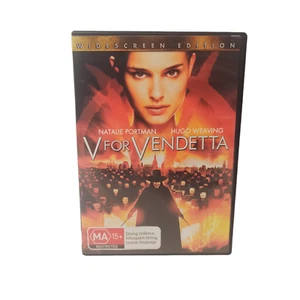 V For Vendetta DVD Political Action Anarchist Freedom Fighter Revolution Crime - Picture 1 of 14