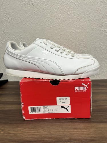 Taglia 13 PUMA Roma Basic Bianco