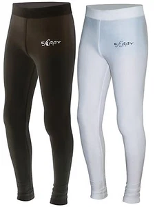 Womens Thermal Compression Pants Running Gym Workout Stretchable Tights Trousers - Picture 1 of 6