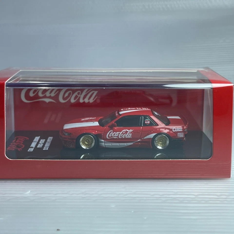 1/64 INNO INNO64 Nissan Silvia S13 Rocket Bunny V2 Coca Cola COKE037 - Image 1 of 1