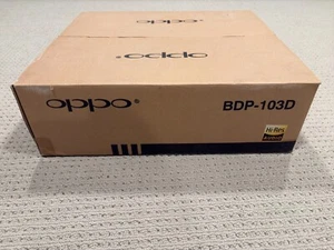 OPPO BDP-103D (Darbee Edition) Original Box and Packaging. Mint Condition - Picture 1 of 11