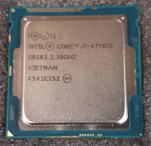 Intel Core i7-4770TE 2.30GHz Quad-Core CPU Processor LGA1150 SR183 Haswell - Picture 1 of 1
