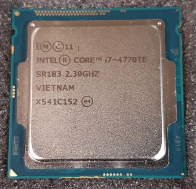 Intel Core i7-4770TE 2.30GHz Quad-Core CPU Processor LGA1150 SR183 Haswell - Image 1 of 1