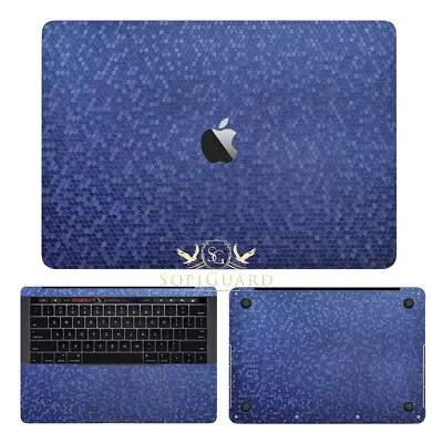 SopiGuard Carbon Matte Sticker Skin Macbook Pro 13 Touch Bar A1706 A1989 A2159 - Image 1 of 4