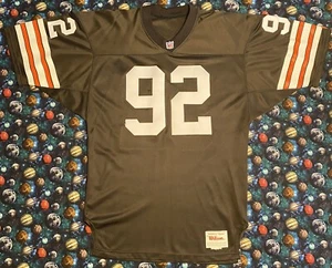 Rare Vintage Wilson NFL Cleveland Browns Michael Dean Perry Football Jersey - Picture 1 of 9