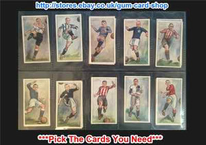 PLAYER'S - FOOTBALLERS 1928 (F) ***PICK THE CARDS YOU NEED***