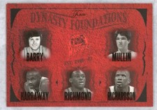2004-05 Flair Dynasty Foundations Warriors 332/500 Rick Barry Mullin Hardaway