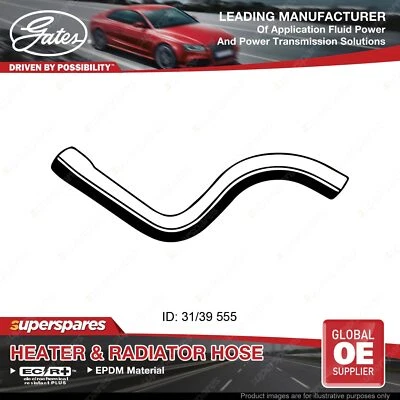 Gates Lower Radiator Hose for Holden Astra TS 1.8L X18XE1 Z18XE 1998-2004 - image 1 of 2