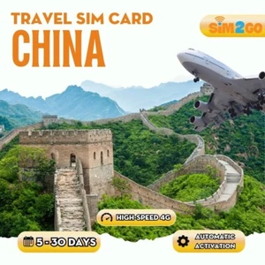 China, HongKong, Macau Travel Sim Card High Speed Data 4G/LTE - Unlimited 3G - Picture 1 of 1