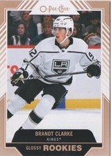 2022-23 Upper Deck Series 2 "OPC Bronze Glossy Rookies" Brandt Clarke #R19