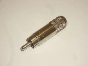 SWITCHCRAFT 3502A 2 CONDUCTOR SHIELDED RCA PHONO PLUG AUDIO CONNECTOR - Picture 1 of 3