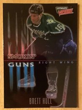 1999-00 BRETT HULL UPPER DECK ULTIMATE VICTORY SMOKIN GUNS #SG-11