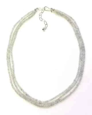Jay King Sterling Silver 3-Strand Labradorite Waterfall Bead 18" Necklace HSN - Image 1 of 4