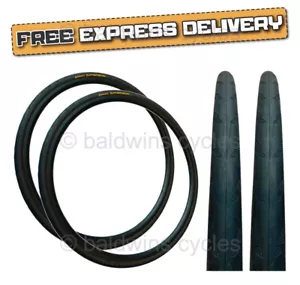 PAIR Continental Gatorskin 700 x 25c Slick Road Racing Bike TYRES - Picture 1 of 10