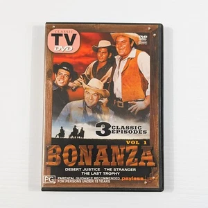 Bonanza Vol 1 DVD - Desert Justice - The Stranger - The Last Trophy - Picture 1 of 4