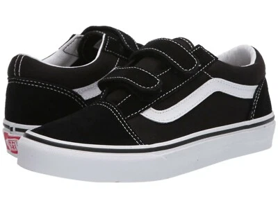 Zapatillas de skate vintage Vans NON TIE Old Skool V nuevas en caja niños talla 3 medianas Foto 1 de 4