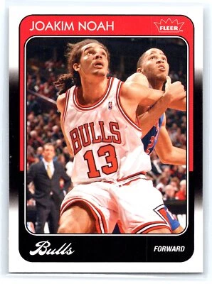 Joakim Noah 2008-09 Fleer #14 1988-89 Foto 1 de 2