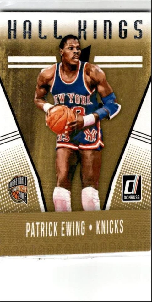 2018-19 Donruss Hall Kings Patrick Ewing New York Knicks #11 - Image 1 of 2