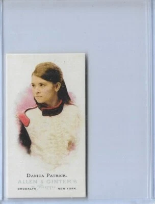 RARE 2006 ALLEN & GINTER DANICA PATRICK SP SHORT PRINT MINI ROOKIE CARD 305 INDY - Image 1 of 2