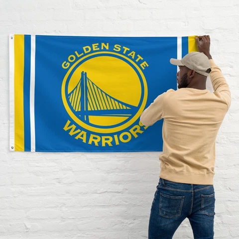 Golden State Warriors 3x5 ft Premium Flag NBA Basketball Champions Gift Banner Cover