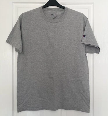 Champion Mens Vintage / Retro Tshirt Size Med 40” Chest. Logo. Grey. - Image 1 of 4