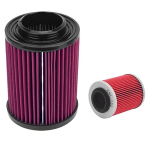 Air Filter & Oil Filter for Can-Am Outlander 450 500 570 650 800R 1000 100R 4x4 - Picture 1 of 6