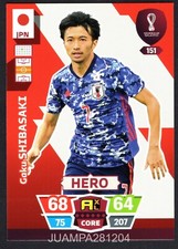 GAKU SHIBASAKI #151 JAPAN CROMO CARD FIFA WORLD CUP QATAR 2022 PANINI