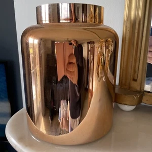 Rose gold Large Vase Ideal For Artificial Or Fresh Flowers - Picture 1 of 10