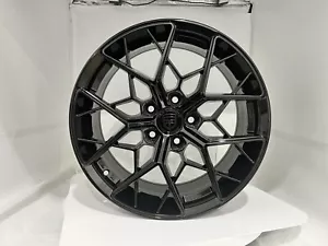 NS2 18 inch Gloss Black Rim fits FORD FOCUS SEDAN TITANIUM 2012 - 2018 - Picture 1 of 11