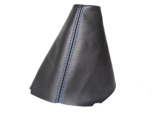 Schaltsack für Hyundai i20 2014-2020 Leder blaue Nähte - Bild 1 von 6