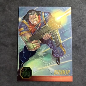 Bishop_ Marvel Annual Flair 1995_Chrom_Excellent_Limited Edition 10 of 12 - Bild 1 von 7