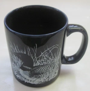 Kiln Craft Staffordshire England Coffee Mug Cup - Loon Nesting Wisconsin RARE - Picture 1 of 6
