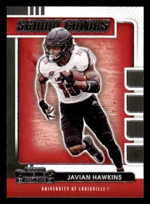 2021 Panini Contenders Draft Picks School Colors #24 Javian Hawkins (ref 232366) - Image 1 of 2