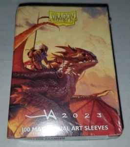 Dragon Shield Matte Dual The Adameer Standard Card Sleeves 100 Ct AT-12099 - Picture 1 of 3