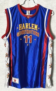 Maglietta da basket ricamata formaggio Harlem Globetrotter taglia large - Foto 1 di 10