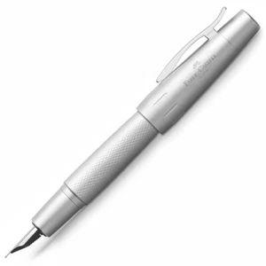 FABER CASTELL Füllhalter M e-motion Pure Silver - Bild 1 von 3