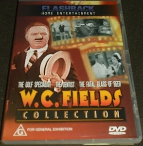 W.C. FIELDS COLLECTION DVD (THE GOLF SPECIALIST,DENTIST,FATAL GLASS OF BEER) R4 - Picture 1 of 1