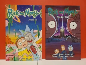 RICK AND MORTY TPB VOL. #1 & 2 ONI PRESS / 2015 / ADULT SWIM COMICS - Picture 1 of 7