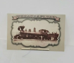 Postal de colección El Gobernador locomotora motor TEHACHAPI CAL  - Imagen 1 de 5