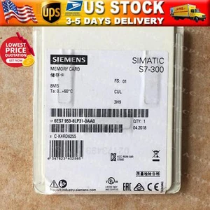 New Siemens 6ES7953-8LP31-0AA0 SIMATIC S7 Micro Memory Card 6ES7 953-8LP31-0AA0 - Picture 1 of 2